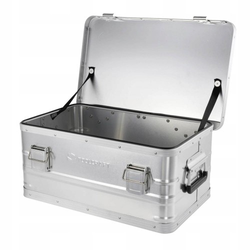 Skrzynia transportowa uniwersalna z ALUMINIUM narzędziowa 51.5 x 23 x 32 cm