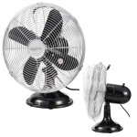 Wentylator stołowy REGULACJA 3 prędkości OSCYLACJA 4 Łopatki 40 W Sygonix