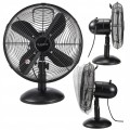 Wentylator stołowy REGULACJA 3 prędkości OSCYLACJA 4 Łopatki 40 W Sygonix