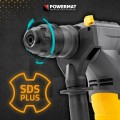 Młot udarowy młotowiertarka udar SDS+ 2600W 5,5J walizka 3x wiertło duta