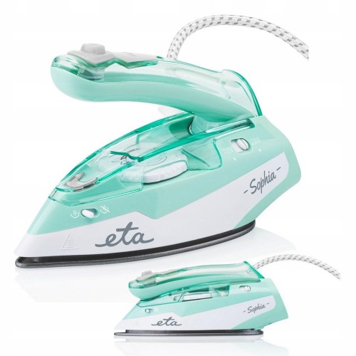 Żelazko TURYSTYCZNE PAROWE składane podróżne Eta 1100W 110V 240V CERAMICZNE