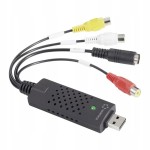 Konwerter CINCH video grabber RCA USB adapter graber zgrywanie kaset VHS