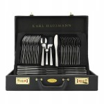 Sztućce w WALIZCE EKSKLUZYWNE 72 elementy na 12 OSÓB