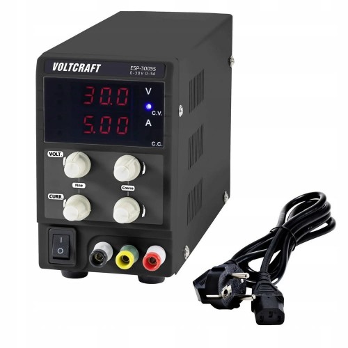 Zasilacz laboratoryjny regulowany 30V 5A wyświetlacz 150W VOLTCRAFT