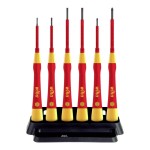 Zestaw wkrętaków PRECYZYJNYCH VDE dla ELEKTRYKA IZOLOWANYCH 1000 V Wiha