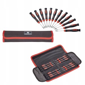 Zestaw wkrętaków PRECYZYJNYCH 12 sztuk śrubokręty TOOLCRAFT