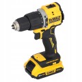 Wiertarko wkrętarka UDAROWA zestaw 2 akumulatory 18V 2Ah DEWALT walizka