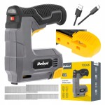 ZSZYWACZ tapicerski akumulatorowy GWOŹDZIARKA bezprzewodowa 4V 1000 zszywek