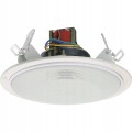Głośnik sufitowy 150mm PA do zabudowy dwudrożny 40W 87 dB płaski biały
