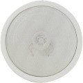 Głośnik sufitowy 150mm PA do zabudowy dwudrożny 40W 87 dB płaski biały