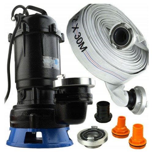 pompa-zatapialna-do-wody-brudnej-z-rozdrabniaczem-30000-l-h-waz-30-metrow