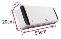 Kurtyna powietrzna grzejnik ceramiczny termowentylator ścienny 2000W pilot