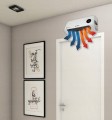 Kurtyna powietrzna grzejnik ceramiczny termowentylator ścienny 2000W pilot