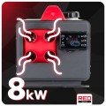 Webasto nagrzewnica spalinowa 12V 24V olejowa 8kW agregat grzewczy 230 V AC