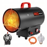 Nagrzewnica GAZOWA 25kW mobilna 5 łopatkowy wentylator PROMIENNIK dmuchawa