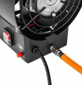 Nagrzewnica gazowa 25kW mobilna 5 łopatkowy wentylator promiennik dmuchawa