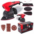 Szlifierka oscylacyjna mimośrodowa 125mm 1300W sieciowa 230V wymienne pady