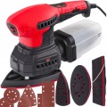 Szlifierka oscylacyjna mimośrodowa 125mm 1300W sieciowa 230V wymienne pady