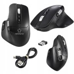 Mysz BEZPRZEWODOWA optyczna 3200dpi AKUMULATOR 2.4GHz 8przycisków GAMINGOWA