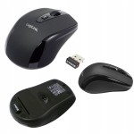 Mysz BEZPRZEWODOWA optyczna 1600 dpi 3 przyciski USB 2.4 GHz UNIWERSALNA