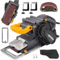 Szlifierka taśmowa do drewna metalu mocna ręczna stołowa z regulacją 2000W