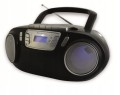 Radio FM odtwarzacz CD BOOMBOX efekty świetlne disco MIKROFON karaoke USB
