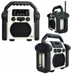 Radio FM na budowę przenośne BUDOWLANE USB Bluetooth AKUMULATOR IP55 uchwyt