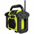 Radio FM na budowę przenośne BUDOWLANE USB Bluetooth AKUMULATOR IP55 uchwyt
