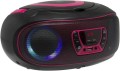 Radio FM Bluetooth BOOMBOX odtwarzacz CD efekty świetlne USB aux Jack 3.5mm