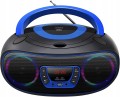 BOOMBOX Radio FM Bluetooth odtwarzacz CD efekty świetlne USB aux Jack 3.5mm