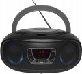 Odtwarzacz CD BOOMBOX Radio FM Bluetooth efekty świetlne USB aux Jack 3.5mm