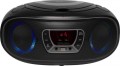 Odtwarzacz CD BOOMBOX Radio FM Bluetooth efekty świetlne USB aux Jack 3.5mm