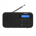 Radio PRZENOŚNE DAB+ z tunerem FM wyświetlacz z podświetleniem JACK 3.5mm