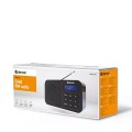 Radio PRZENOŚNE DAB+ z tunerem FM wyświetlacz z podświetleniem JACK 3.5mm