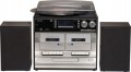 Radio DAB FM miniwieża gramofon odtwarzacz CD kasetowy USB mp3 aux SD pilot