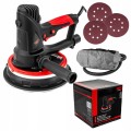 Szlifierka do gipsu 1800W 180mm LED 12papierów ściernych WOREK na pył 230V