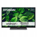 Telewizor smart Android tv WiFi BT 24 cale HD HYUNDAI aplikacje Netflix