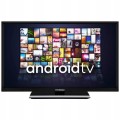 Telewizor smart Android tv WiFi BT 24 cale HD HYUNDAI aplikacje Netflix