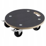 Wózek płaski udźwig 200kg platforma do przesuwania transportu mebli 4 kółka