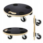 Wózek płaski udźwig 200kg platforma do przesuwania transportu mebli 4 kółka