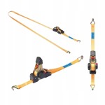 Pas mocujący TRANSPORTOWY napinający ZWIJANY 320kg 3.5metra norma EN12195-2