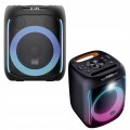 Głośnik Bluetooth bezprzewodowy 300 W uchwyt 8 efektów świetlnych Mega Bass