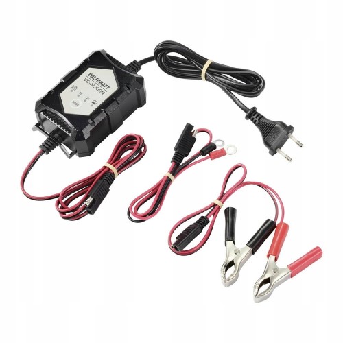 Prostownik automatyczny ŁADOWARKA do akumulatorów 6 V 12 V mikroprocesorowy