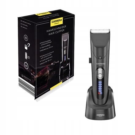 Maszynka do strzyżenia włosów BEZPRZEWODOWA golarka AKUMULATOROWA Carrera