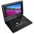 Odtwarzacz DVD PRZENOŚNY samochodowy 9 cali TV gry PILOT pad AKUMULATOR 12V