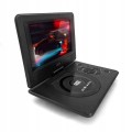 Odtwarzacz DVD PRZENOŚNY samochodowy 9 cali TV gry PILOT pad AKUMULATOR 12V