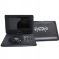 Odtwarzacz DVD PRZENOŚNY samochodowy 9 cali TV gry PILOT pad AKUMULATOR 12V