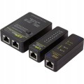 Tester kabli RJ45 sieciowych z funkcją PoE Finder wskaźnik LED LogiLink