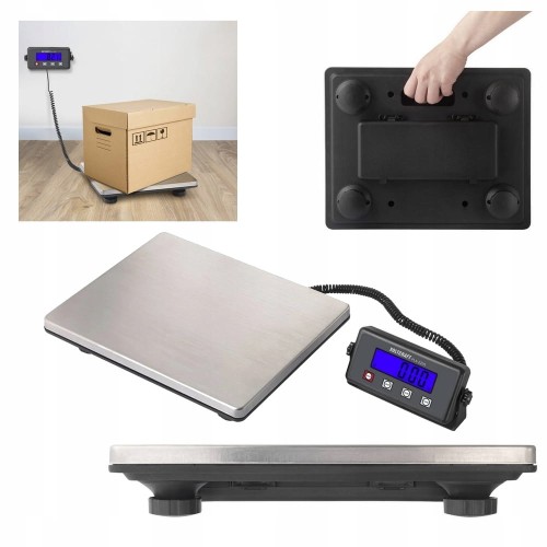 Waga PLATFORMOWA do 200 KG podświetlany WYŚWIETLACZ 388 x 305 mm VOLTCRAFT