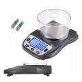 Waga PRECYZYJNA pomiar do 600g TARA podświetlany WYŚWIETLACZ 2xbateria AAA